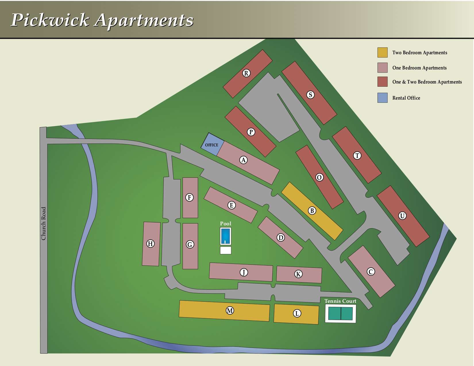 Map view of Pickwick Apartment community in Maple Shade, NJ