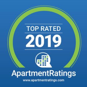 2019 Top Rated Apartments Award for Pickwick Apartments