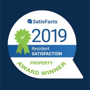 Pickwick Apartments 2019 Resident Satisfaction Award